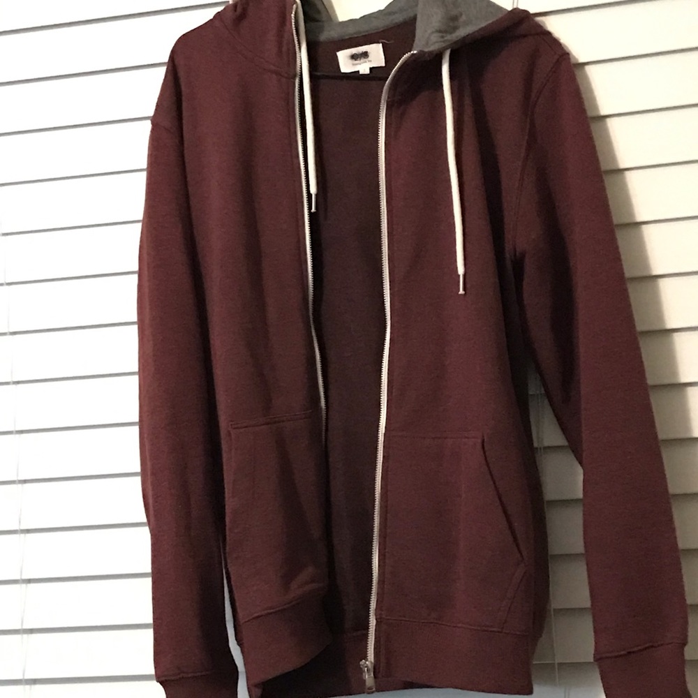 💜TRADED💜 Maroon and Grey Sweater